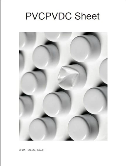 PVC/PVDC-composietplaat