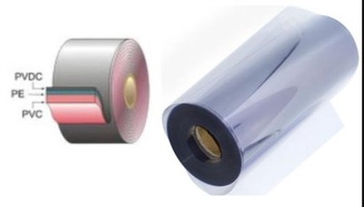Hoge barrière PVC/PE/PVDC-film